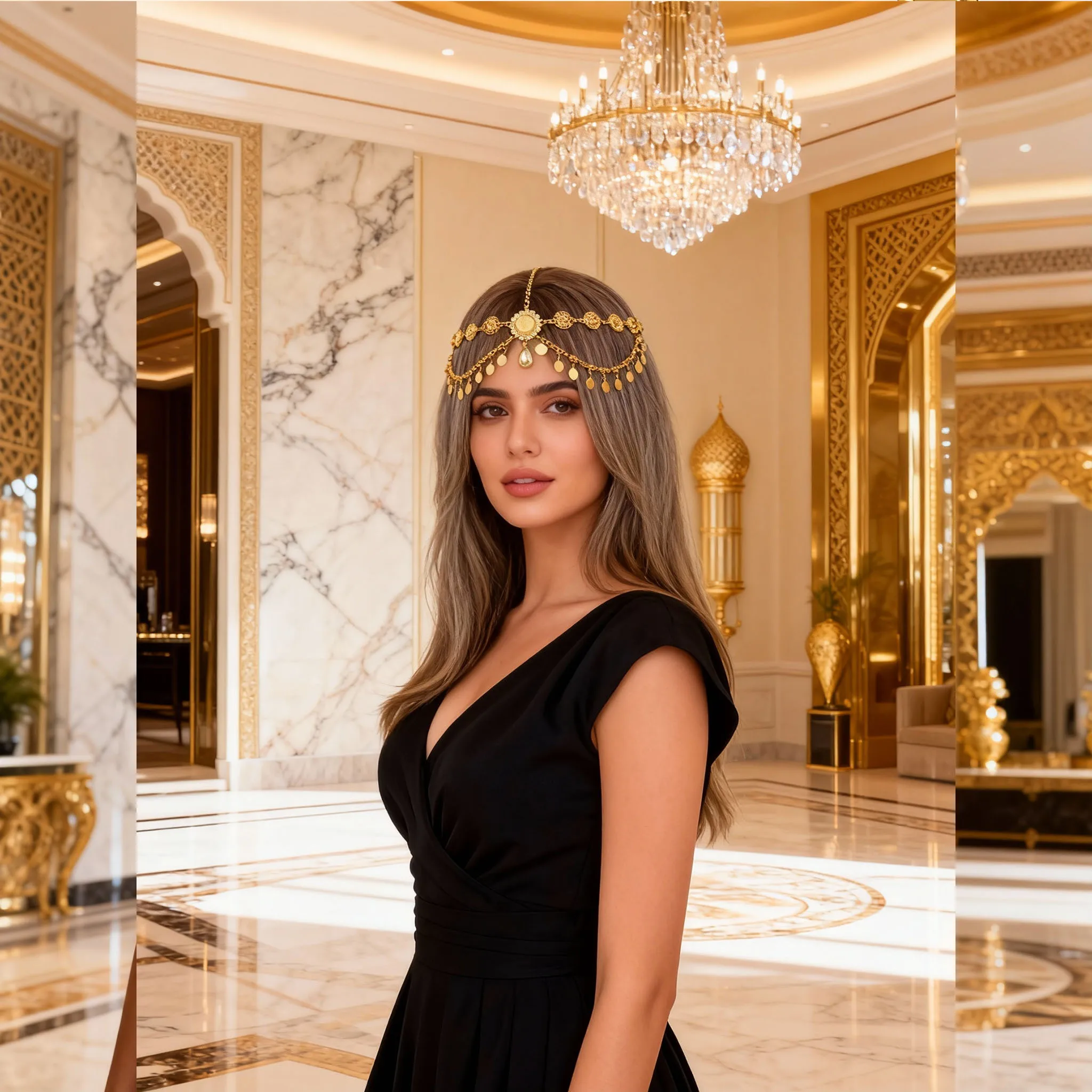 Богемный стиль, повязка на голову с золотыми цветочными кристаллами и кисточками для женщин, модный уличный аксессуар для свадебной вечеринки, идеальный подарок для друзей
Богемный стиль, повязка на голову с золотыми цветочными кристаллами и кисточками для женщин, модный уличный аксессуар для свадебной вечеринки, идеальный подарок для друзей