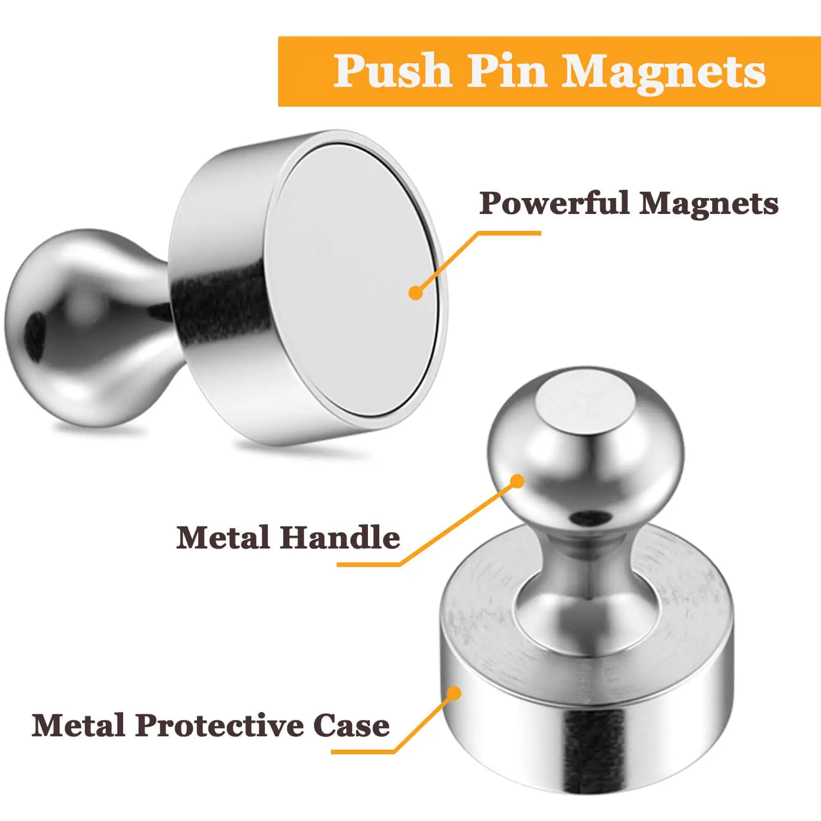 Push Pin Magnets Small Refrigerator Magnets Rare Earth Magnets for Magnetic Fridge Decorative Strong Fridge Magnets Heavy Duty
Push Pin Magnets Small Refrigerator Magnets Rare Earth Magnets for Magnetic Fridge Decorative Strong Fridge Magnets Heavy Duty