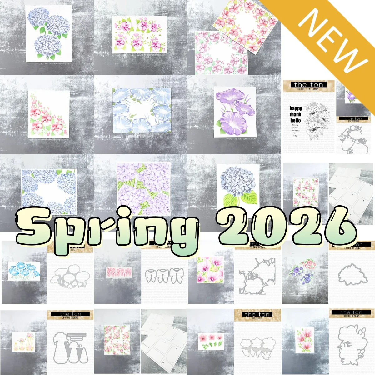 Spring 2026 Border Rose Hydrangea Climbing Morning Glory Metal Cutting Dies Clear Stamps Stencil DIY Scrapbook Gift Card
Spring 2026 Border Rose Hydrangea Climbing Morning Glory Metal Cutting Dies Clear Stamps Stencil DIY Scrapbook Gift Card
