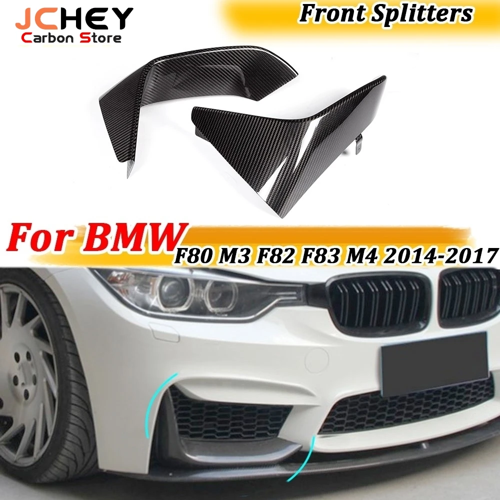 Dry Carbon Fiber Front Splitters Flaps Apron for BMW 3 Series F80 M3 4 Series F82 F83 M4 2014-2017 FRP Front Splitters Bodykits
Dry Carbon Fiber Front Splitters Flaps Apron for BMW 3 Series F80 M3 4 Series F82 F83 M4 2014-2017 FRP Front Splitters Bodykits