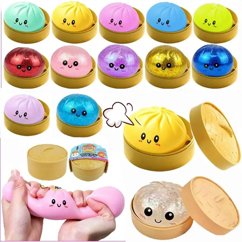 Blind Box Dumpling Decompression Squish Dough Reusable Low Rebound Stress Balls Toys for Home Office Decoration Daily Gifts
Blind Box Dumpling Decompression Squish Dough Reusable Low Rebound Stress Balls Toys for Home Office Decoration Daily Gifts