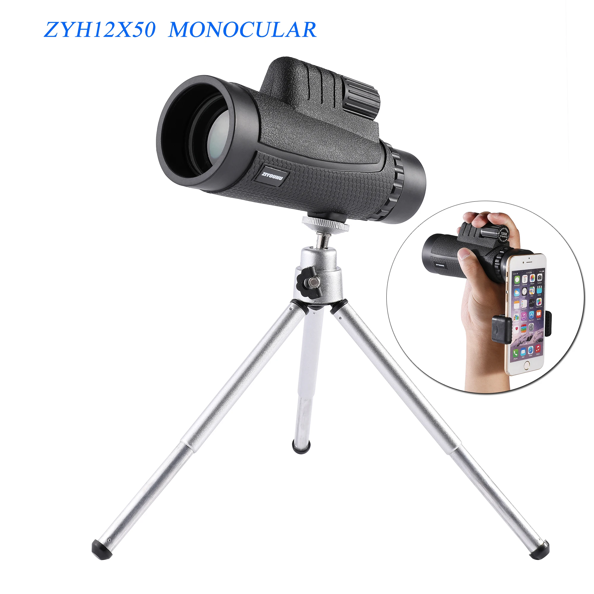 Portable Bird-watching Monoculars Hand-Held HD Telescope Outdoor Camping Hiking, Sports Equipment, Photography Companion, 12x50
Portable Bird-watching Monoculars Hand-Held HD Telescope Outdoor Camping Hiking, Sports Equipment, Photography Companion, 12x50