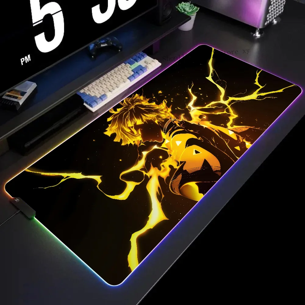Zenitsu Agatsuma Aesthetic Anime Mousepad XXL RGB Gaming Mouse Pads HD Black Gamer Accessories Large LED
Zenitsu Agatsuma Aesthetic Anime Mousepad XXL RGB Gaming Mouse Pads HD Black Gamer Accessories Large LED