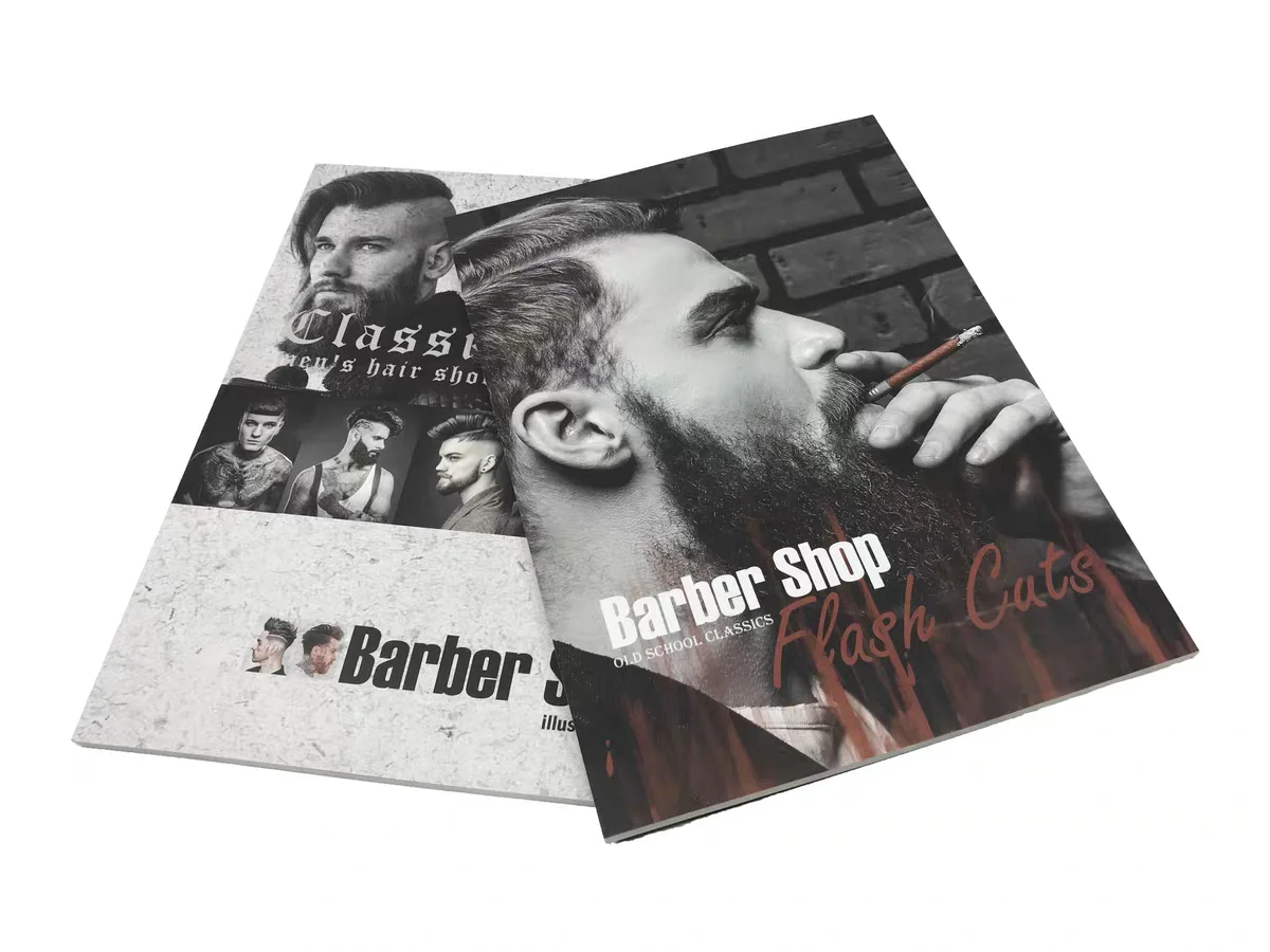 Barbershop Men's Hairstle Magazine Atlas Salon Fashion Pro Barber Book Stylist Design Illustration Album Barbershop Styling Book
Barbershop Men's Hairstle Magazine Atlas Salon Fashion Pro Barber Book Stylist Design Illustration Album Barbershop Styling Book