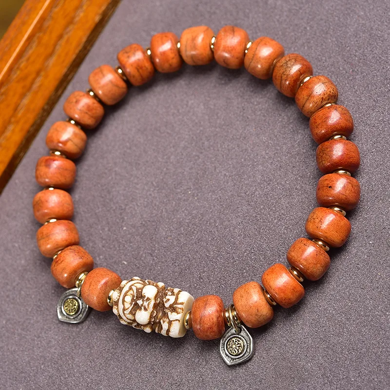 - vintage camel bone prayer beads bracelets, Tibetan-style cultural items, wholesale for men and women
- vintage camel bone prayer beads bracelets, Tibetan-style cultural items, wholesale for men and women