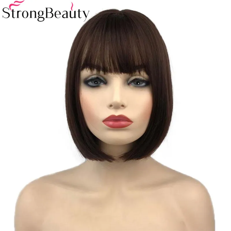 StrongBeauty короткие прямые парики боб синтетический парик женские волосы Подогрев ОК
StrongBeauty короткие прямые парики боб синтетический парик женские волосы Подогрев ОК