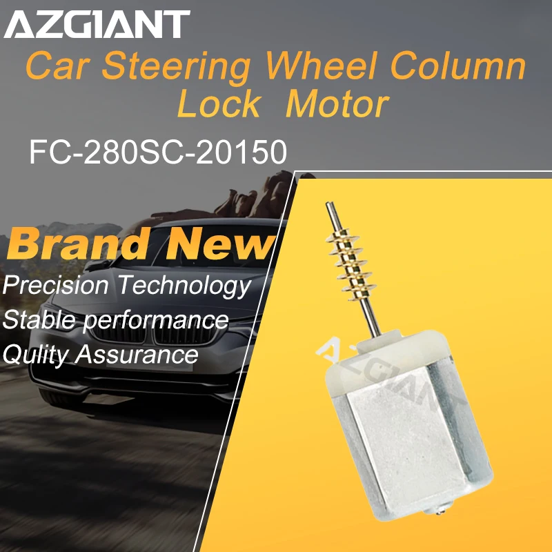 AZGIANT for VW Golf MK8 / e-Golf / Golf GTI car Steering Column Lock motor 12V repair FC-280SC-20150 auto accessories
AZGIANT for VW Golf MK8 / e-Golf / Golf GTI car Steering Column Lock motor 12V repair FC-280SC-20150 auto accessories