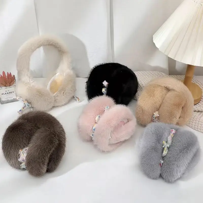 New Style Plush Bow Folding Earmuffs Winter Cold Proof Windproof and Warm Women's Ear Covers Suitable for Outdoor Activities
New Style Plush Bow Folding Earmuffs Winter Cold Proof Windproof and Warm Women's Ear Covers Suitable for Outdoor Activities