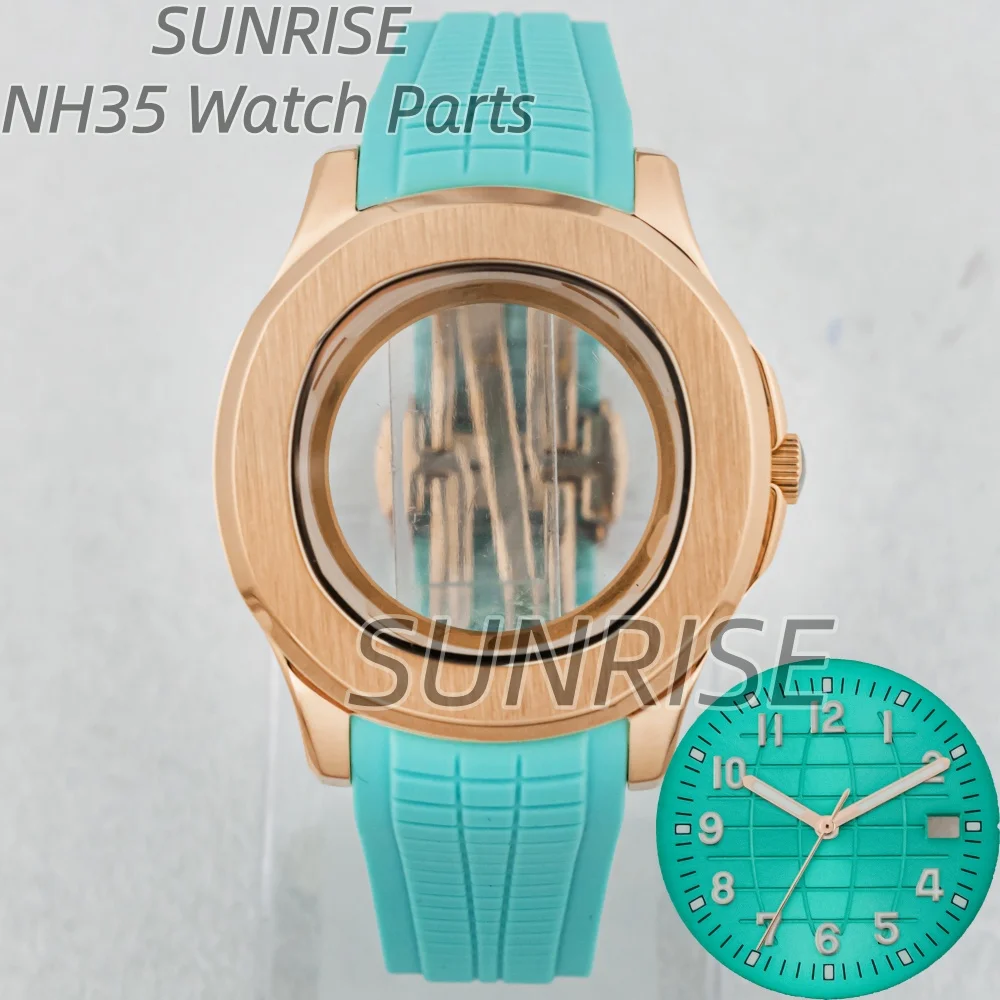 For AQUANAUT Nautilus 42mm NH35 Watch Case Sapphire Crystal Fit NH34 NH36 NH38 Movement Rubber Strap 32mm Dial Case Accessories
For AQUANAUT Nautilus 42mm NH35 Watch Case Sapphire Crystal Fit NH34 NH36 NH38 Movement Rubber Strap 32mm Dial Case Accessories