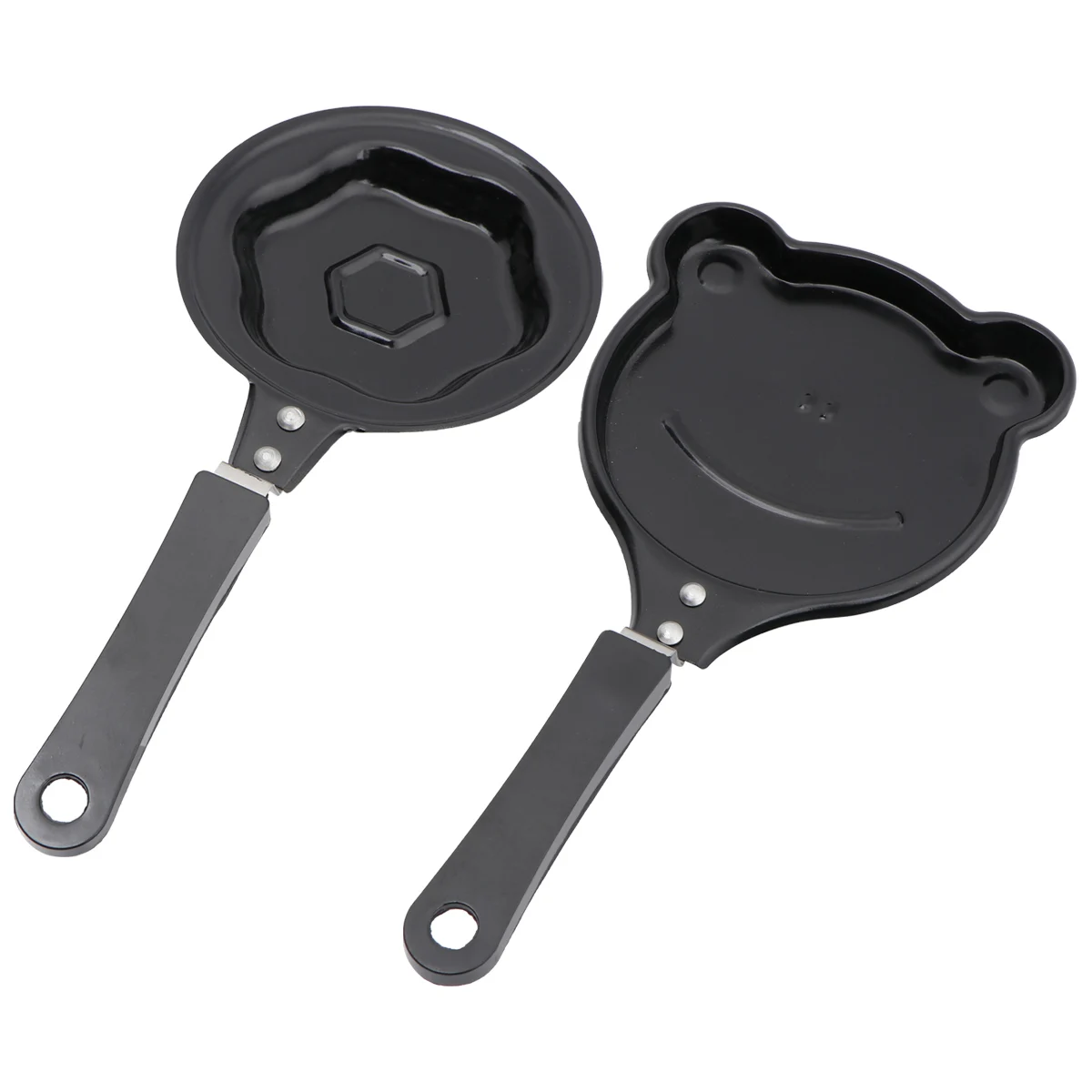 2 pcs Omelette Maker Non stick Cooking Pan Mini Shaped Animal Pancake Griddle Breakfast Family Safe Quality Eggs
2 pcs Omelette Maker Non stick Cooking Pan Mini Shaped Animal Pancake Griddle Breakfast Family Safe Quality Eggs