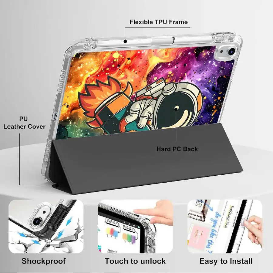 Space Astronaut Holder Cover Tablet Case For iPad 11th 10th 9th 8th 7th 12.9inch Mini 6 7 Pro 2025 Air 4 5 M3 M2 M4 11inch
Space Astronaut Holder Cover Tablet Case For iPad 11th 10th 9th 8th 7th 12.9inch Mini 6 7 Pro 2025 Air 4 5 M3 M2 M4 11inch