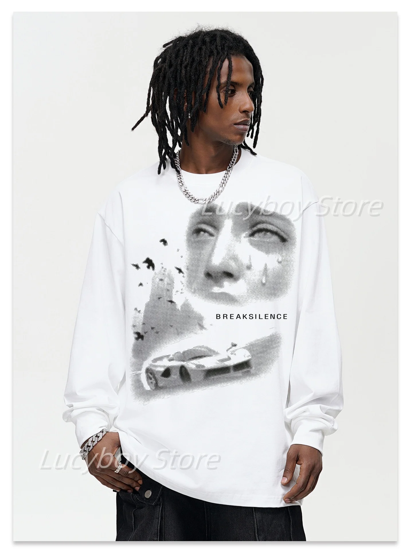 3D Printed Sweatshirt For Men Y2k High Street American Style O-Neck Hoodie Men's Fashion Loose Versatile Long Sleeved Tops
3D Printed Sweatshirt For Men Y2k High Street American Style O-Neck Hoodie Men's Fashion Loose Versatile Long Sleeved Tops