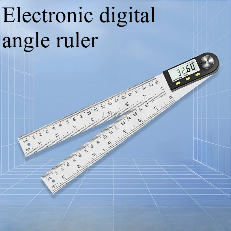 Многофункциональный электронный цифровой дисплей, многоугольная линейка уровня, IP54, водонепроницаемая, подходит для деревообработки и строительства
Многофункциональный электронный цифровой дисплей, многоугольная линейка уровня, IP54, водонепроницаемая, подходит для деревообработки и строительства