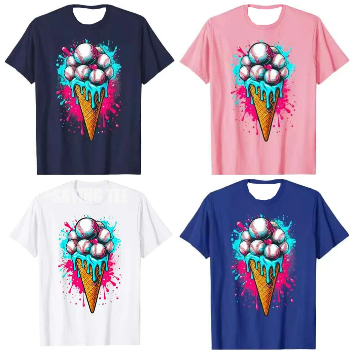 Summer's best-selling fashion baseball 3D printed T-shirts, baseball quick-drying and quick-descent motorcycle T-shirts
Summer's best-selling fashion baseball 3D printed T-shirts, baseball quick-drying and quick-descent motorcycle T-shirts