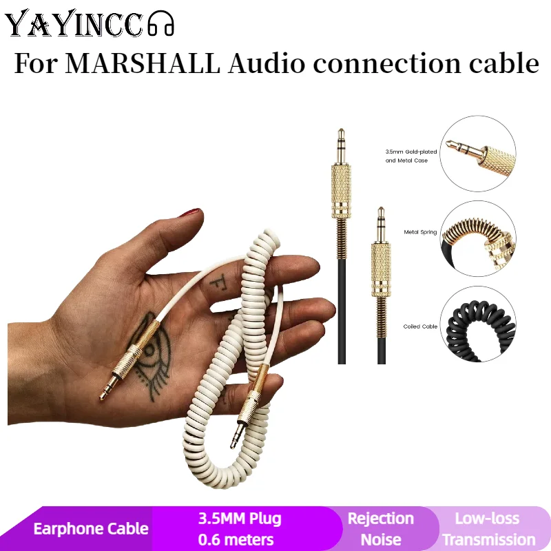 Audio Cable For MARSHALL connection cable 3.5mm Aux Bluetooth Speaker Connection Line Public To Public Interconnection
Audio Cable For MARSHALL connection cable 3.5mm Aux Bluetooth Speaker Connection Line Public To Public Interconnection