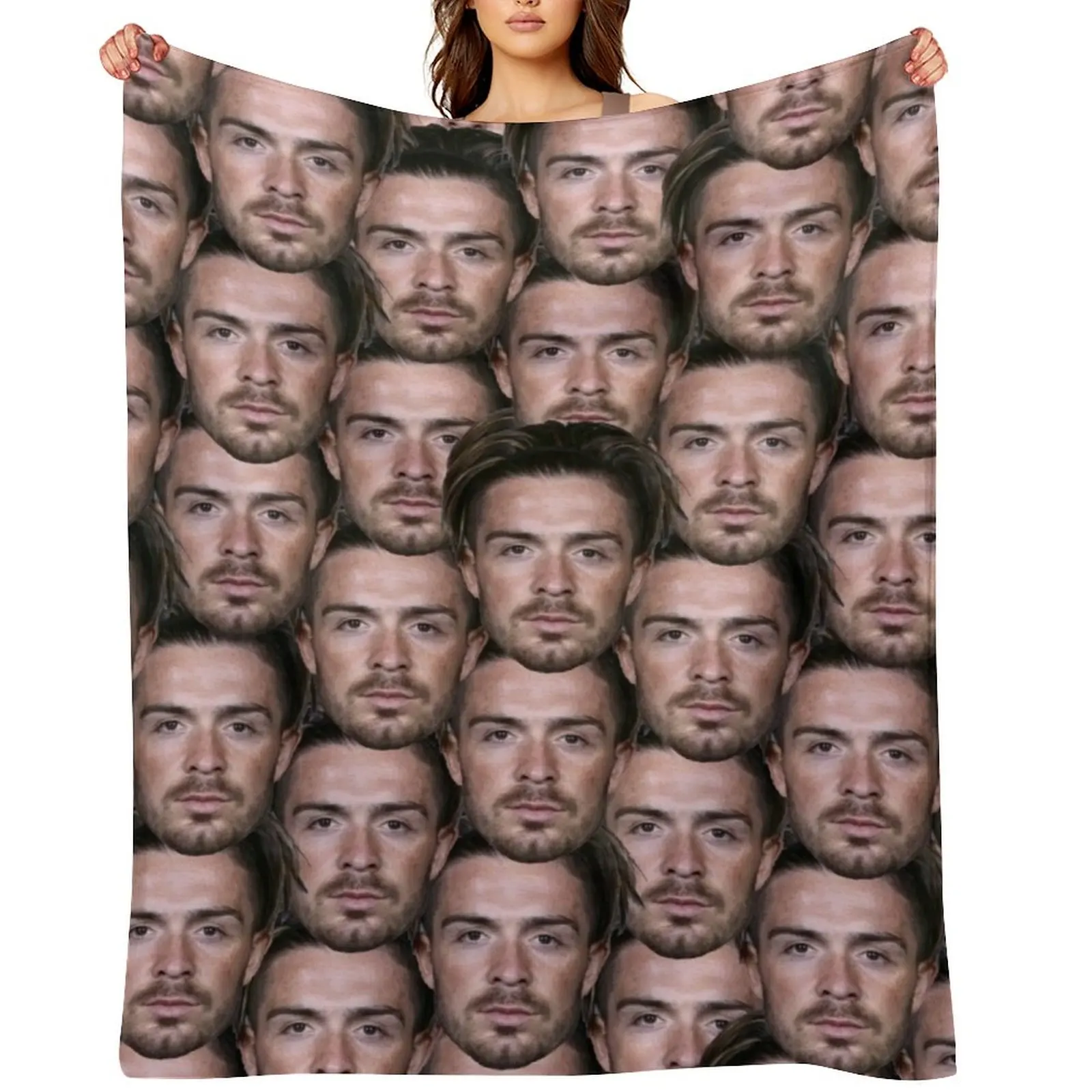 Jack Grealish Head Design Throw Blanket Polar Bed covers cosplay anime Single Blankets
Jack Grealish Head Design Throw Blanket Polar Bed covers cosplay anime Single Blankets