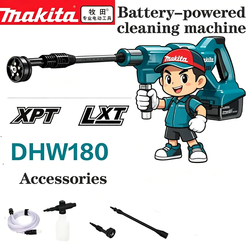 New Makita Genuine originalDHW180 Cordless Washer 18V Lithium Tools Cleaning Family Edition Efficient Clean Power Tools️️
New Makita Genuine originalDHW180 Cordless Washer 18V Lithium Tools Cleaning Family Edition Efficient Clean Power Tools️️