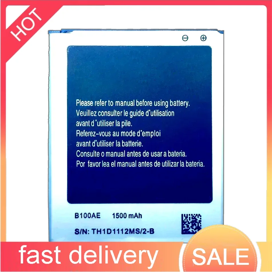 Аккумулятор B100AE 1500 мАч для Samsung Galaxy Ace 3 Ace 4 S7898 S7278 S7272 S7568i S7278 i679 S7270 S7262 i699i G313H G318h
Аккумулятор B100AE 1500 мАч для Samsung Galaxy Ace 3 Ace 4 S7898 S7278 S7272 S7568i S7278 i679 S7270 S7262 i699i G313H G318h