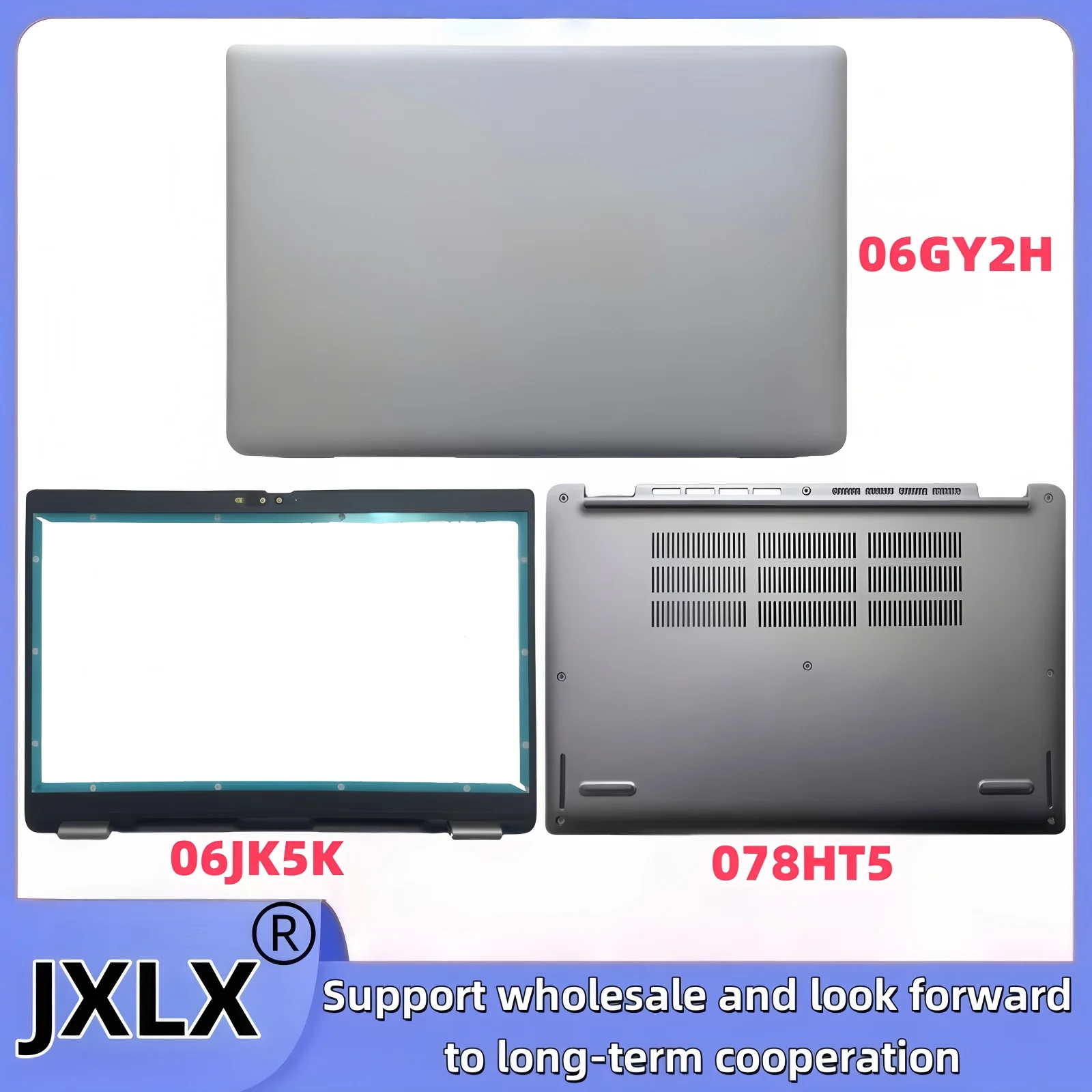 JXLX® New for Dell Latitude 5340 E5340 Laptop LCD Back Cover Top Case 06GY2H/Front Bezel cover 06JK5K/Bottom Base Cover 078HT5
JXLX® New for Dell Latitude 5340 E5340 Laptop LCD Back Cover Top Case 06GY2H/Front Bezel cover 06JK5K/Bottom Base Cover 078HT5