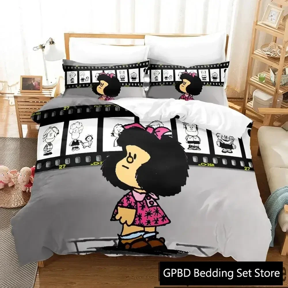 3D Print Mafalda Bedding Set Boys Girls Twin Queen King Size Duvet Cover Pillowcase Bed boys Adult Home Textileextile
3D Print Mafalda Bedding Set Boys Girls Twin Queen King Size Duvet Cover Pillowcase Bed boys Adult Home Textileextile