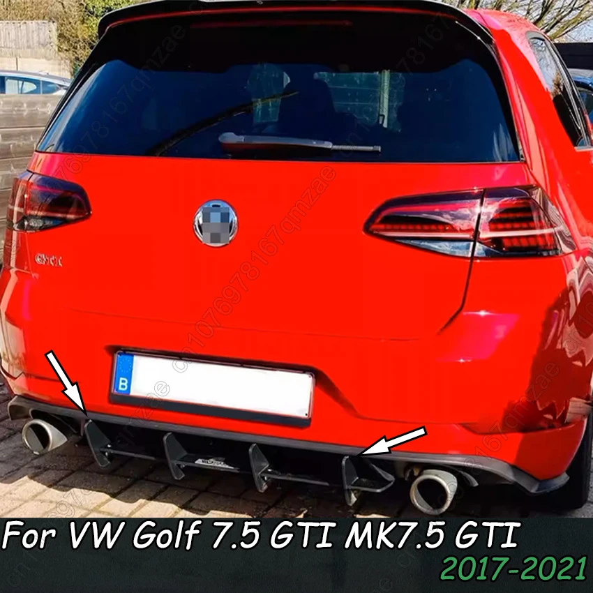 Защита заднего бампера, задние боковые разветвители для VW Volkswagen Golf 7.5 GTI MK7.5 GTI 2017-2021, диффузор бампера, спойлер, губа
Защита заднего бампера, задние боковые разветвители для VW Volkswagen Golf 7.5 GTI MK7.5 GTI 2017-2021, диффузор бампера, спойлер, губа