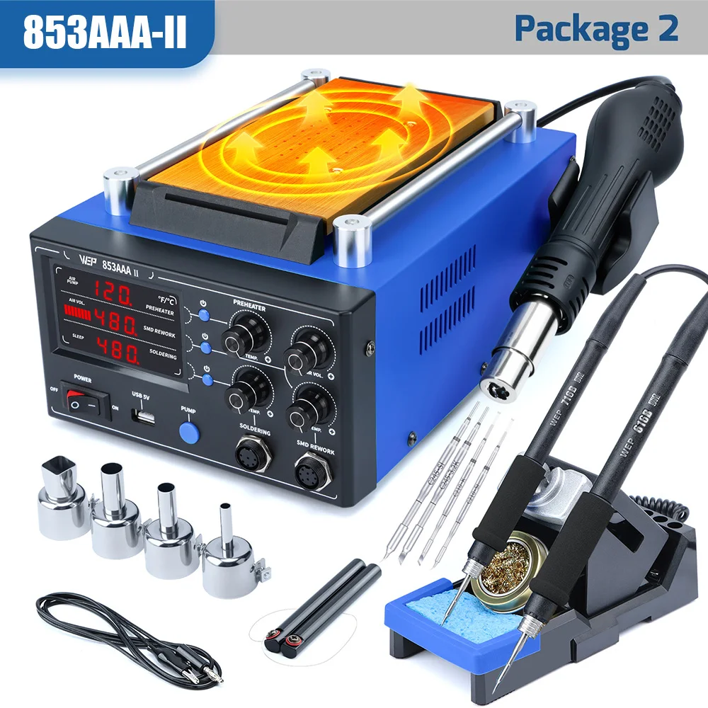 WEP 853AAA-II Screen Seperator for Phone Repair C210 C245 Soldering Station Hot Air Rework Station PCB Desoldering Welding Tool
WEP 853AAA-II Screen Seperator for Phone Repair C210 C245 Soldering Station Hot Air Rework Station PCB Desoldering Welding Tool