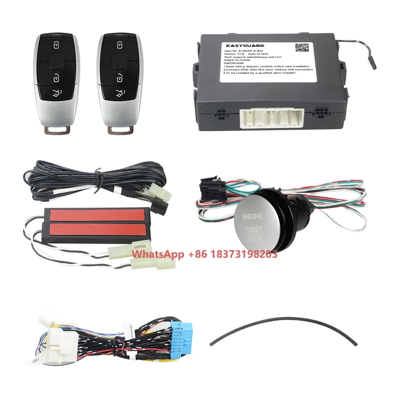 EASYGUARD CAN BUS PKE Car Alarm System Fit for 06-11 Benz ML W164/06-08 GL X164/07-17 R Class W251/06-13 S Class W221
EASYGUARD CAN BUS PKE Car Alarm System Fit for 06-11 Benz ML W164/06-08 GL X164/07-17 R Class W251/06-13 S Class W221