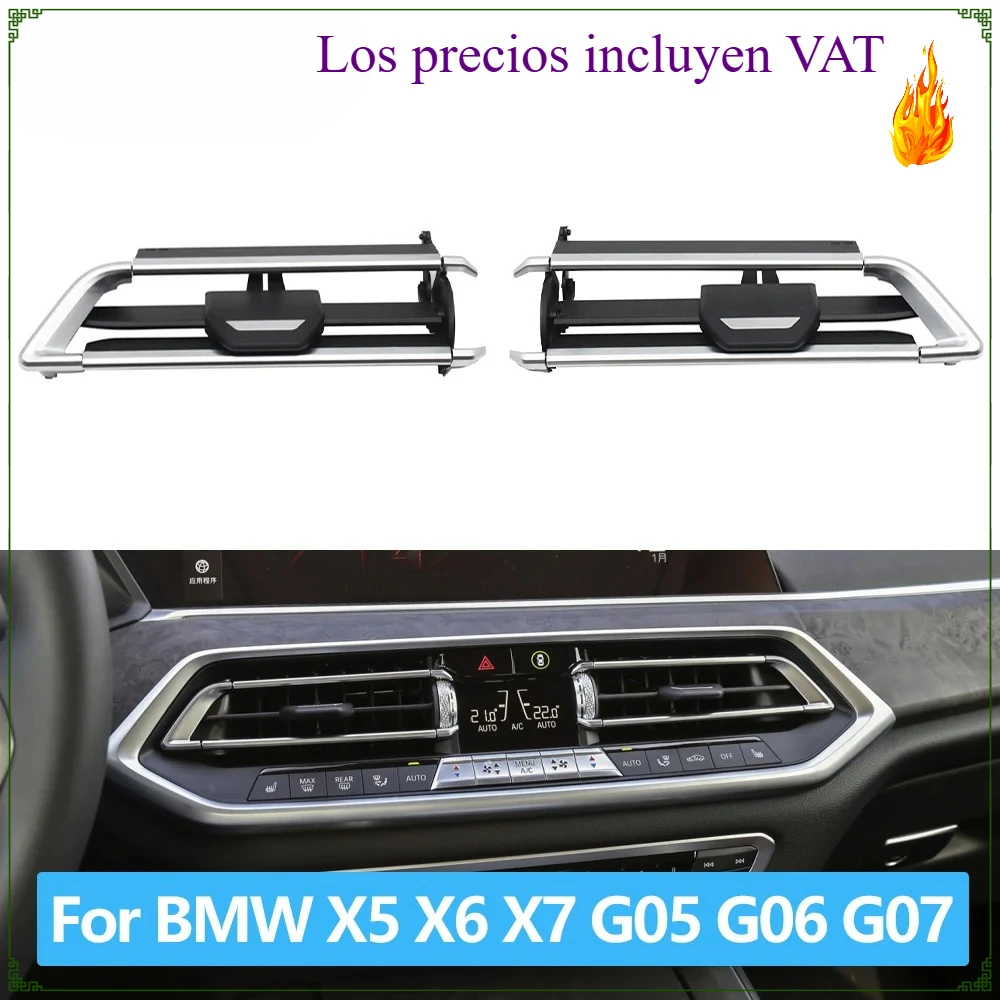 1 шт., передняя, средняя, левая и правая, вентиляционная решетка, ремонтный комплект зажима переменного тока для BMW X5 X6 X7 серии G05 G06 G07 64119458543
1 шт., передняя, средняя, левая и правая, вентиляционная решетка, ремонтный комплект зажима переменного тока для BMW X5 X6 X7 серии G05 G06 G07 64119458543