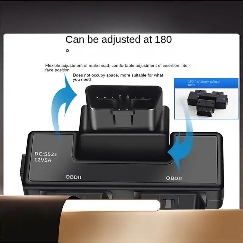 OBD2 One Divided Into Two Adaptor Wire 16 Pin 16 Core Cable Universal With Dc5521-N35R
OBD2 One Divided Into Two Adaptor Wire 16 Pin 16 Core Cable Universal With Dc5521-N35R