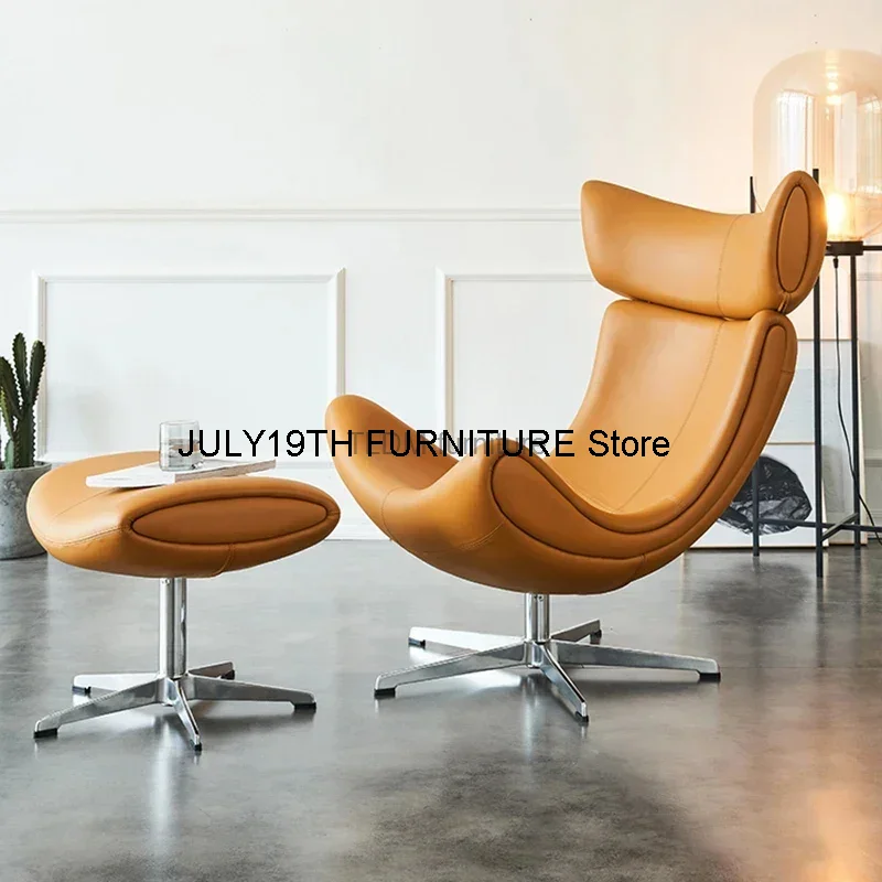 Nordic Leather Industrial Terrace Lounge Modern Minimalist Luxury Sofa Chairs Swivel Single Designer Furniture Living Room
Nordic Leather Industrial Terrace Lounge Modern Minimalist Luxury Sofa Chairs Swivel Single Designer Furniture Living Room