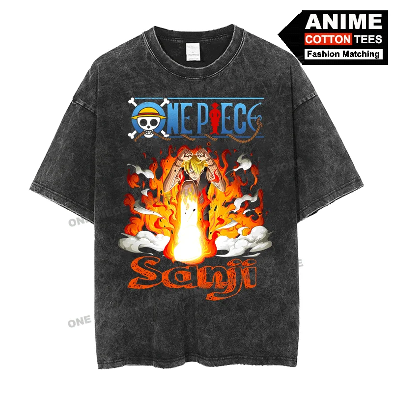 Anime Peripheral Clothing ONE PIECE - Sanji Cover Print T Shirt y2k Street styl Men Women Short Sleeve Cotton Washed Loose Tees
Anime Peripheral Clothing ONE PIECE - Sanji Cover Print T Shirt y2k Street styl Men Women Short Sleeve Cotton Washed Loose Tees