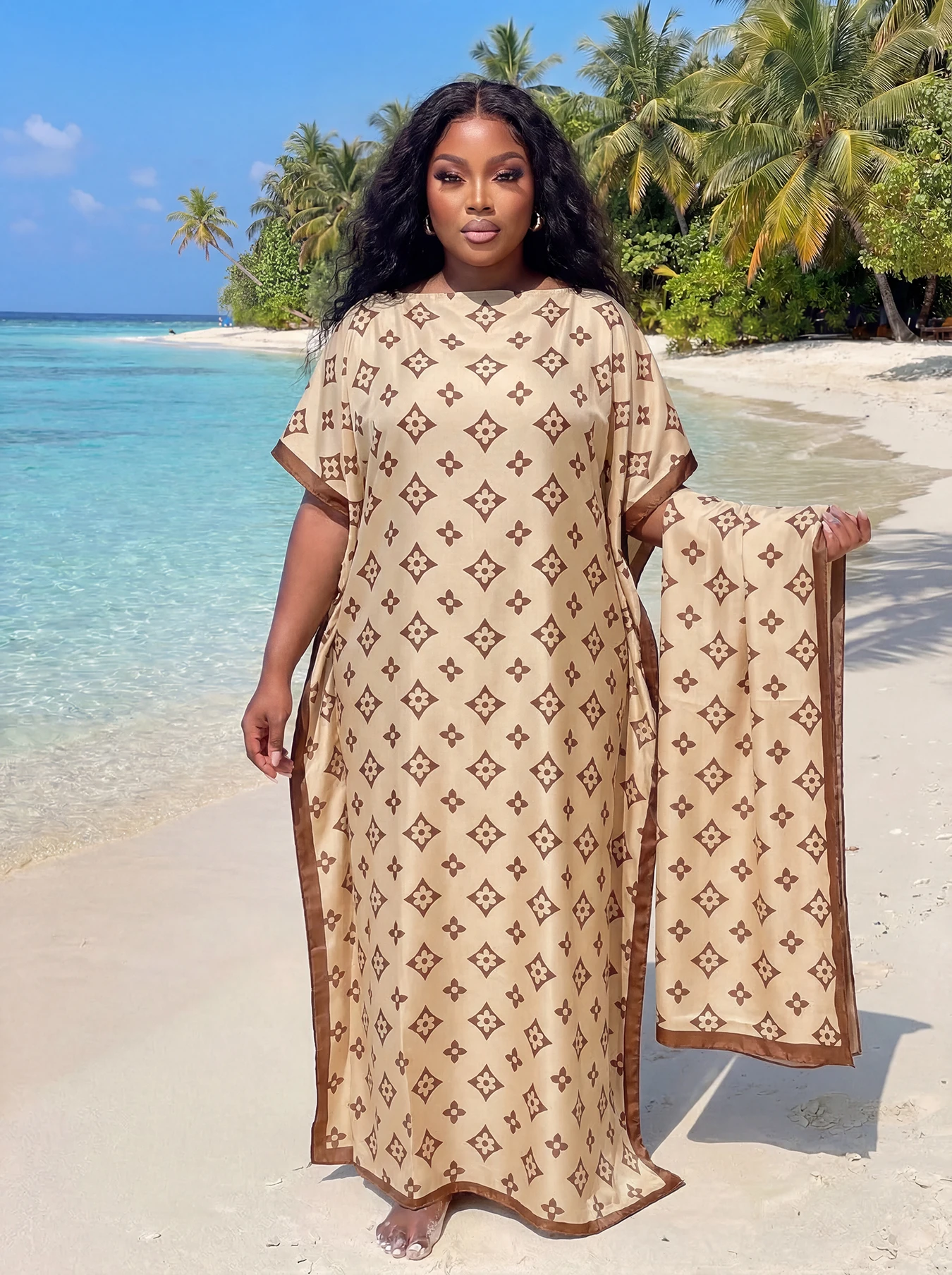 Muslim Dress Lady Party European Clothes American Clothing Abaya Dubai Maxi African Design Loose Print Robe Gowns
Muslim Dress Lady Party European Clothes American Clothing Abaya Dubai Maxi African Design Loose Print Robe Gowns