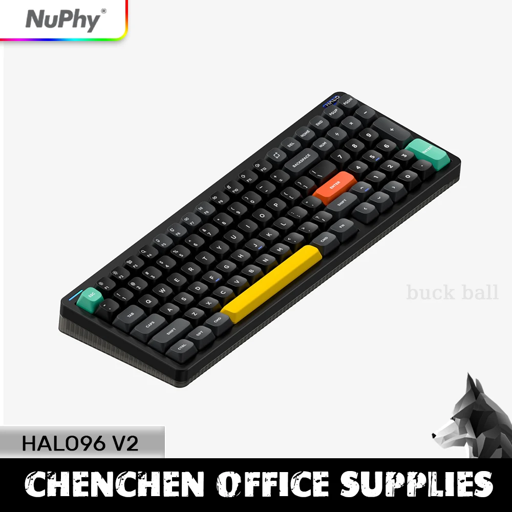 Механическая клавиатура Nuphy Halo96 V2, беспроводная, Bluetooth, 3 режима, низкопрофильная, Halo 96 Type-C, горячая замена, прокладка, офисные игровые клавиатуры
Механическая клавиатура Nuphy Halo96 V2, беспроводная, Bluetooth, 3 режима, низкопрофильная, Halo 96 Type-C, горячая замена, прокладка, офисные игровые клавиатуры