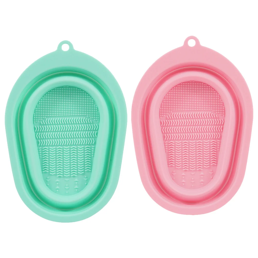 2pcs Makeup Cleaning Pad Silicone Scrubber For Beauty Tools Washer Mat Home Salon Beauty Tool Cleaner Use Brush Cleaner Pad
2pcs Makeup Cleaning Pad Silicone Scrubber For Beauty Tools Washer Mat Home Salon Beauty Tool Cleaner Use Brush Cleaner Pad