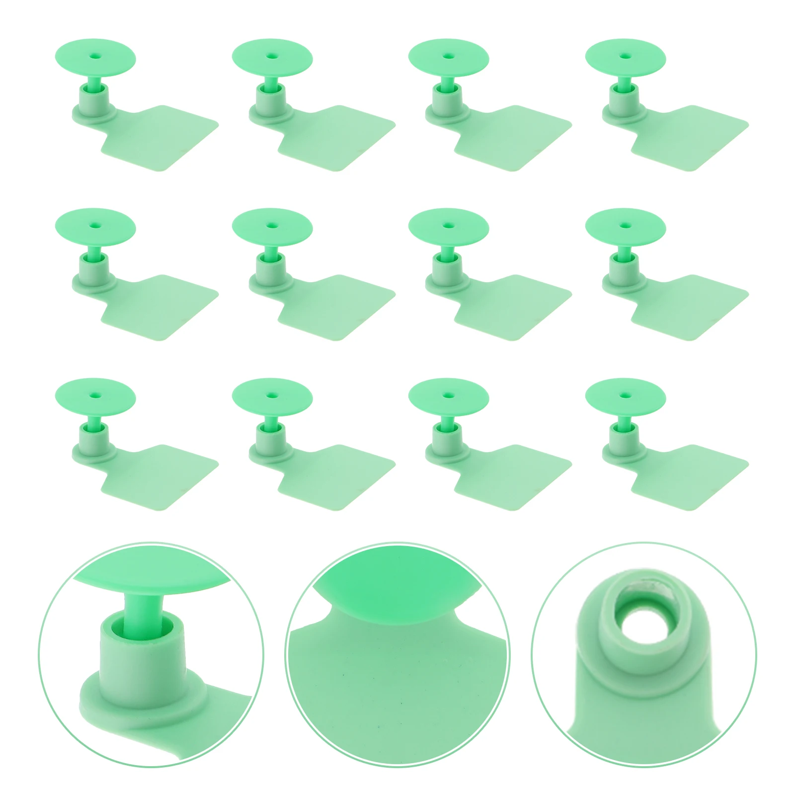 100pcs Pig Ear Tag Green Blank Cattle Sheep Large ID Tags Without Number Tpu Accessories Waterproof UV Resistant Premium
100pcs Pig Ear Tag Green Blank Cattle Sheep Large ID Tags Without Number Tpu Accessories Waterproof UV Resistant Premium