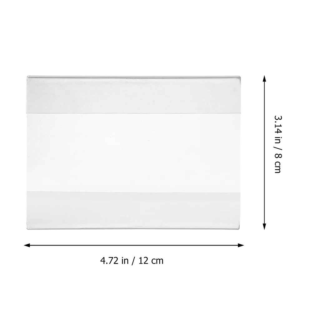 6Pcs Acrylic Sign Holder Transparent Sturdy Desktop Price Display Stand Market Price Label Rack
6Pcs Acrylic Sign Holder Transparent Sturdy Desktop Price Display Stand Market Price Label Rack