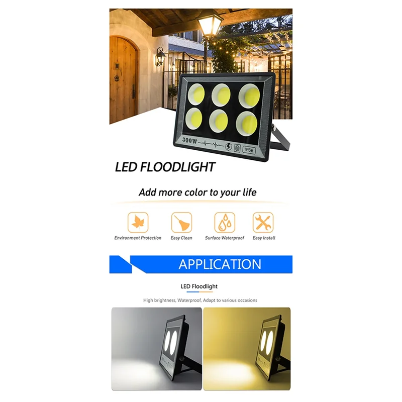 IALJ-LED Floodlight 300W 220V Spotlight IP65 Waterproof Lamp Led Outdoor Flood Light Garden Street Lamp
IALJ-LED Floodlight 300W 220V Spotlight IP65 Waterproof Lamp Led Outdoor Flood Light Garden Street Lamp