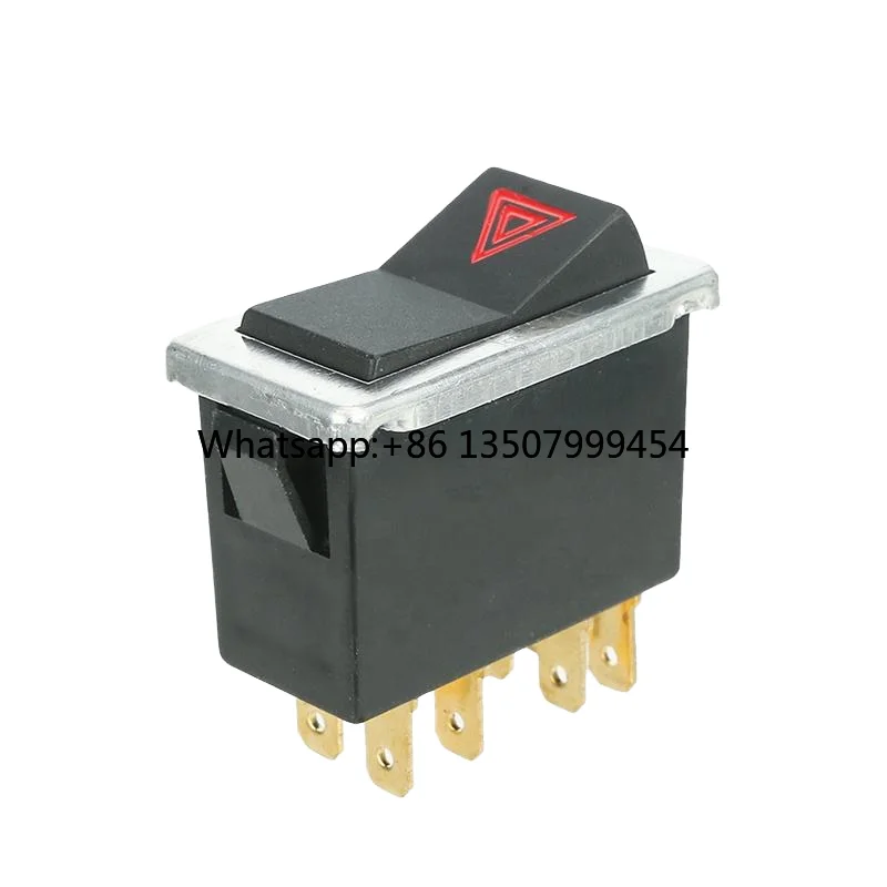 Car Emergency Hazard Stop Light Smart IP67 3A Plastic 30000 Cycle for 7 Pins Rocker Switch for 12V KEL20-RN4801
Car Emergency Hazard Stop Light Smart IP67 3A Plastic 30000 Cycle for 7 Pins Rocker Switch for 12V KEL20-RN4801