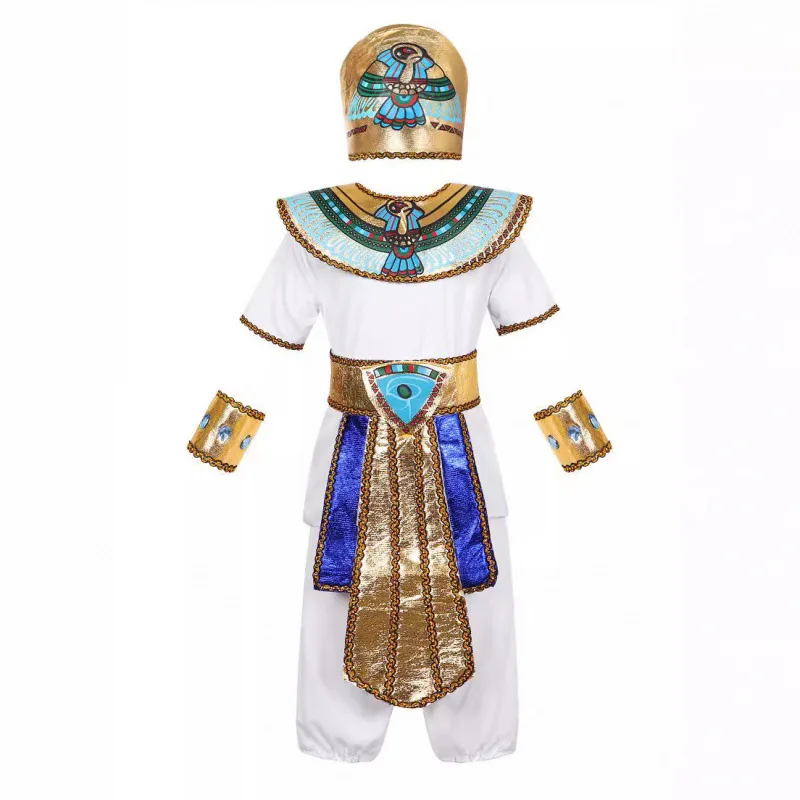 Boys Girls Halloween Outfit Egypt Prince Princess Cosplay Costume Kid Egyptian Pharaoh Cleopatra Costume Carnival Party Dress Up
Boys Girls Halloween Outfit Egypt Prince Princess Cosplay Costume Kid Egyptian Pharaoh Cleopatra Costume Carnival Party Dress Up