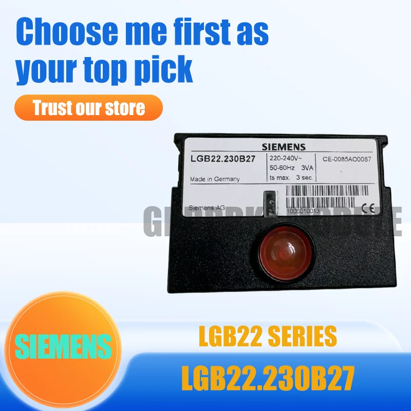 New SIEMENS LGB22.230B27 Program Controller
New SIEMENS LGB22.230B27 Program Controller
