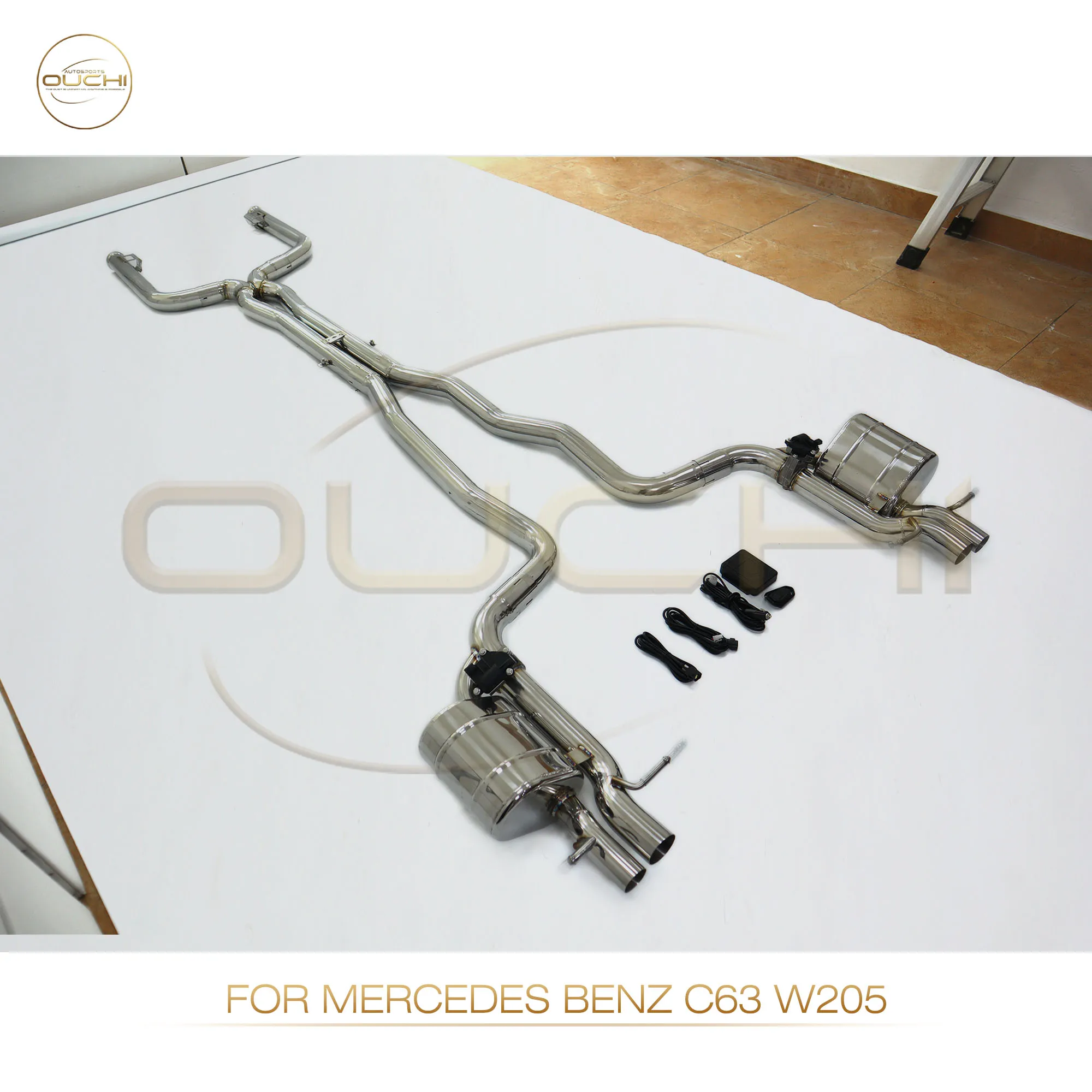 OUCHI High Performance Catback For Mercedes Benz C63 W205 Stainless Steel Easy Install Electronic Valve Tips Muffler Car Exhaust
OUCHI High Performance Catback For Mercedes Benz C63 W205 Stainless Steel Easy Install Electronic Valve Tips Muffler Car Exhaust
