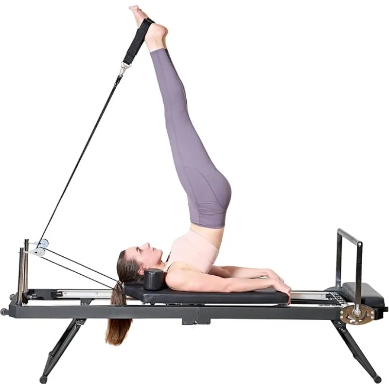 soges Foldable Pilates Reformer Machine for Home Gym, Pilates Workout Equipment for Beginner, Cardio Fitness High Strength
soges Foldable Pilates Reformer Machine for Home Gym, Pilates Workout Equipment for Beginner, Cardio Fitness High Strength