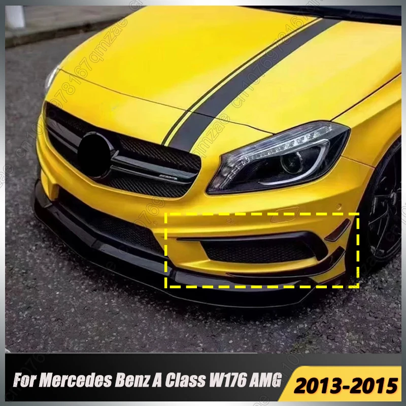 For Mercedes Benz A Class W176 AMG A180 A200 A250 A45 Sport 2013-2015 2-6PCS Front Bumper Lip Spoiler Splitters Canards Kits
For Mercedes Benz A Class W176 AMG A180 A200 A250 A45 Sport 2013-2015 2-6PCS Front Bumper Lip Spoiler Splitters Canards Kits