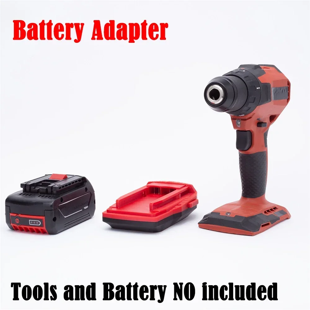 Battery Converts Adapter For DeWalt Milwaukee Makita Bosch 18V Lithium-ion TO for Hilti B22 Battery Cordless Tools
Battery Converts Adapter For DeWalt Milwaukee Makita Bosch 18V Lithium-ion TO for Hilti B22 Battery Cordless Tools