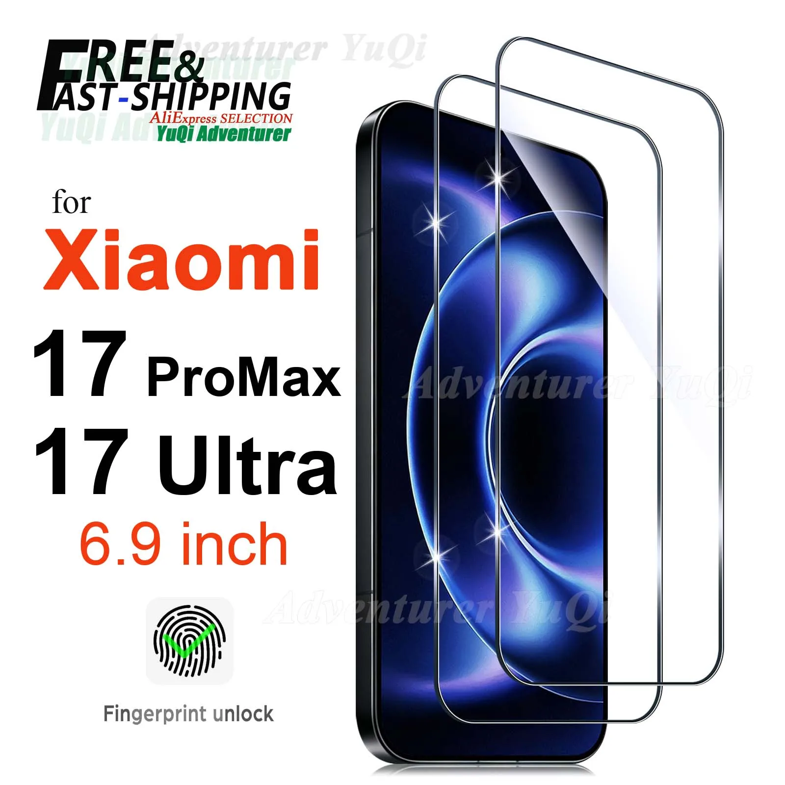Screen Protector For Xiaomi 17 Ultra Pro Max 6.9 inch Tempered Glass HD 9H Transparent Clear Anti Scratch Case Friendly
Screen Protector For Xiaomi 17 Ultra Pro Max 6.9 inch Tempered Glass HD 9H Transparent Clear Anti Scratch Case Friendly