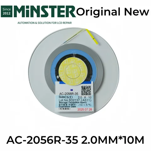 AC-2056R-35 AC-7246LU-18 AC-7206U-18 Anisotropic Conductive Adhesive Film ACF Glue LCD TV Screen Matrix Display COF Repair Tape