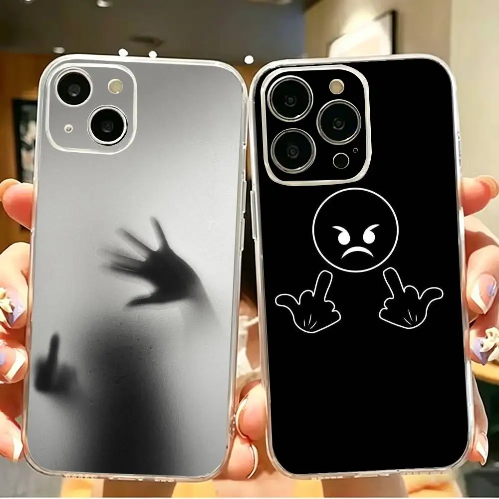 the middle finger Phone Case For iPhone 17 16 15 14 13 12 11 Mini Pro Max Plus Transparent Cover
the middle finger Phone Case For iPhone 17 16 15 14 13 12 11 Mini Pro Max Plus Transparent Cover