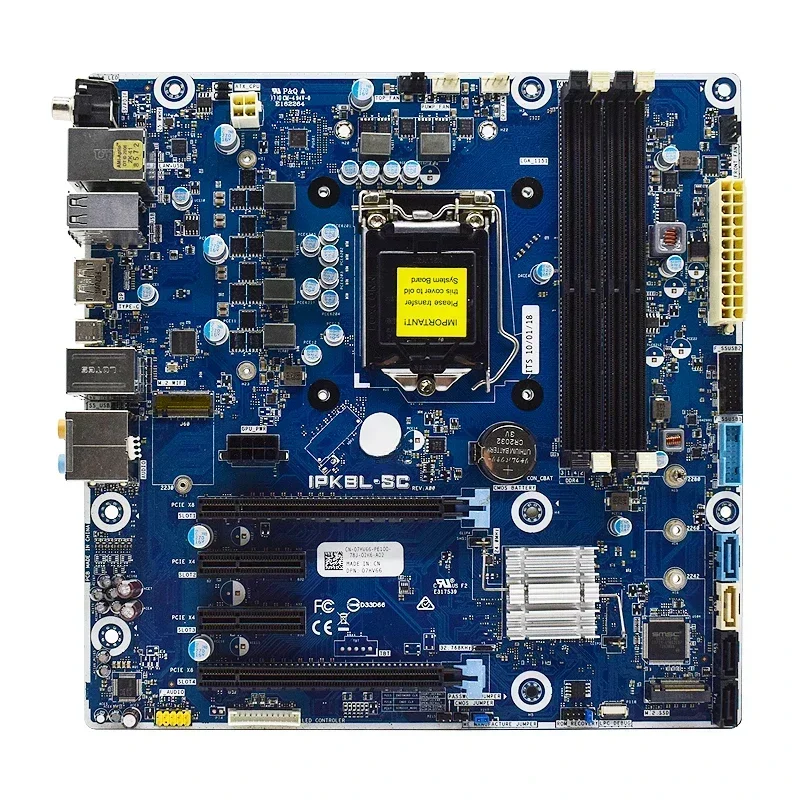 For DELL Alien Aurora R6 Motherboard 07HV66 IPKBL-SC Supports 1151CPU D4 motherboard
For DELL Alien Aurora R6 Motherboard 07HV66 IPKBL-SC Supports 1151CPU D4 motherboard
