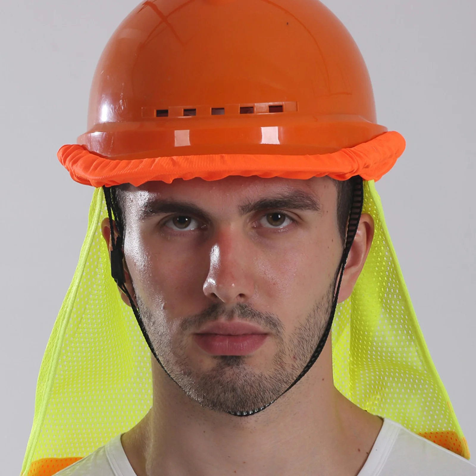 2pcs Reflective Hat Cover Neck Shield Sun Protector Hard Hat Sunshield High Visibility Breathing Cool Foldable Labor Protection
2pcs Reflective Hat Cover Neck Shield Sun Protector Hard Hat Sunshield High Visibility Breathing Cool Foldable Labor Protection