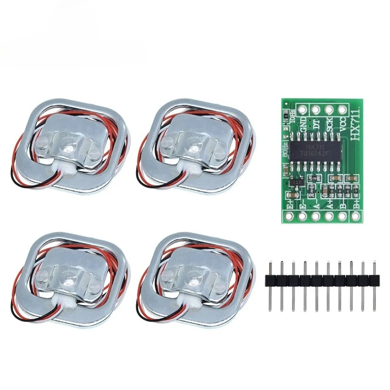 DIY kit for HX711 weight and pressure detection module of weighing sensor module
DIY kit for HX711 weight and pressure detection module of weighing sensor module